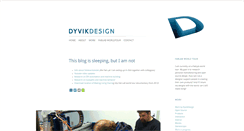 Desktop Screenshot of dyvikdesign.com